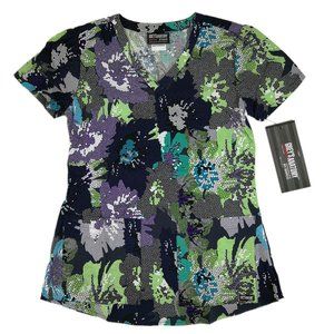 Grey's Anatomy Scrub Top 41386-GAMF Mosaic Floral
